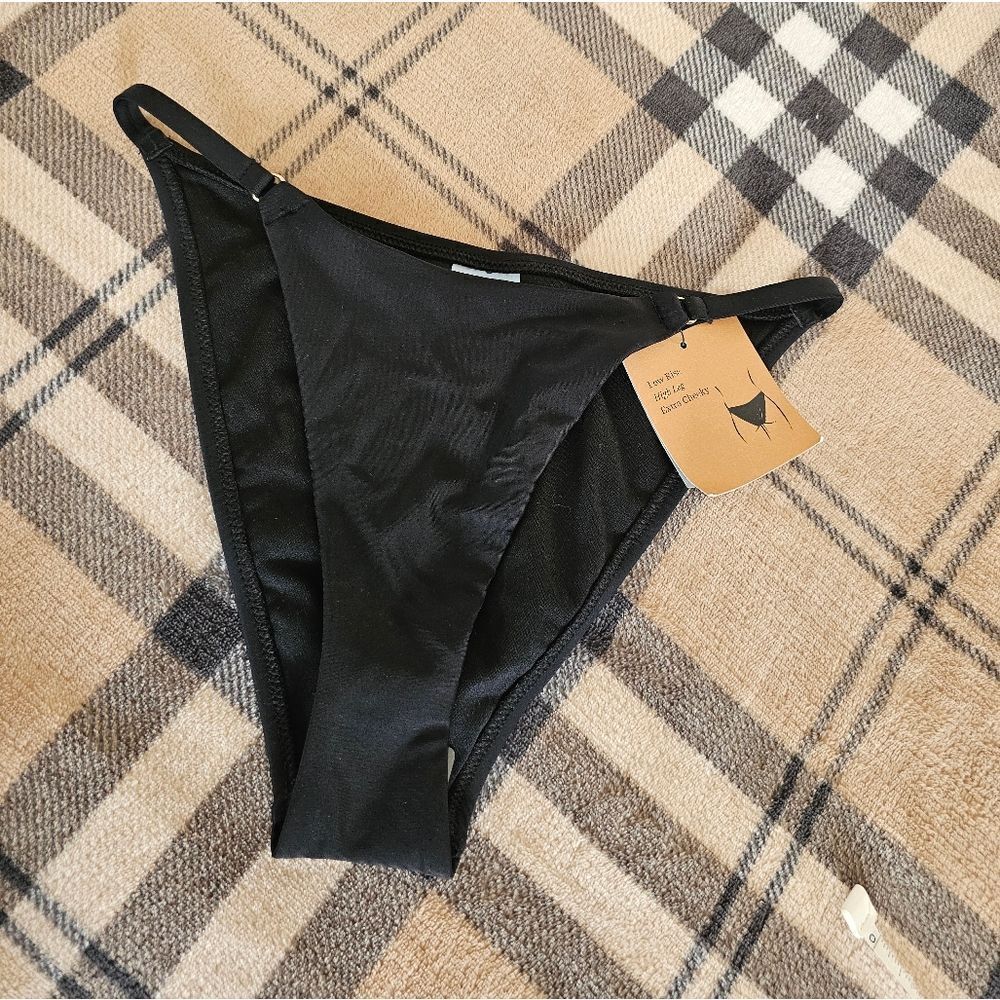 Shade & Shore Classic Black Bikini Bottom